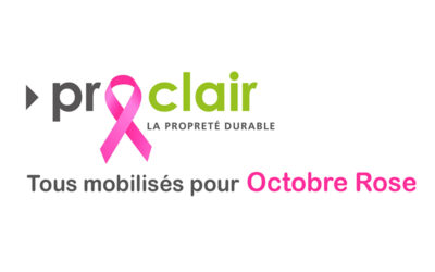 Proclair se mobilise pour Octobre Rose !